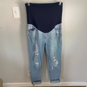 Pink Blush maternity jeans